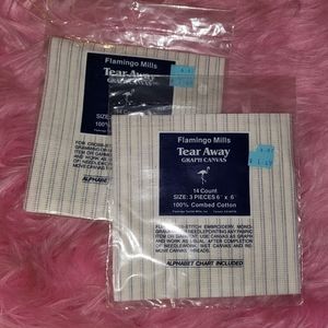 Flamingo mills Tear away graphic canvas bundle